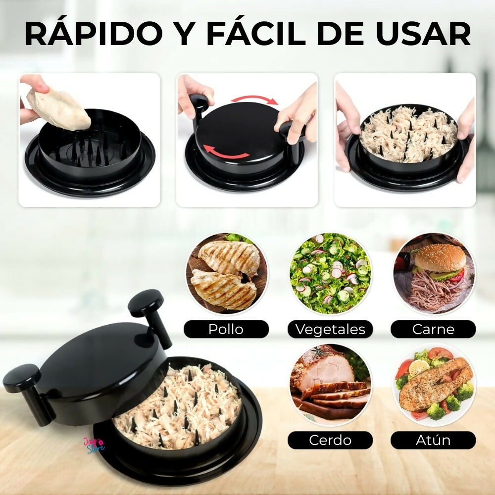 Triturador Pollo Desmechador Desmenuzador Ablandador Carne