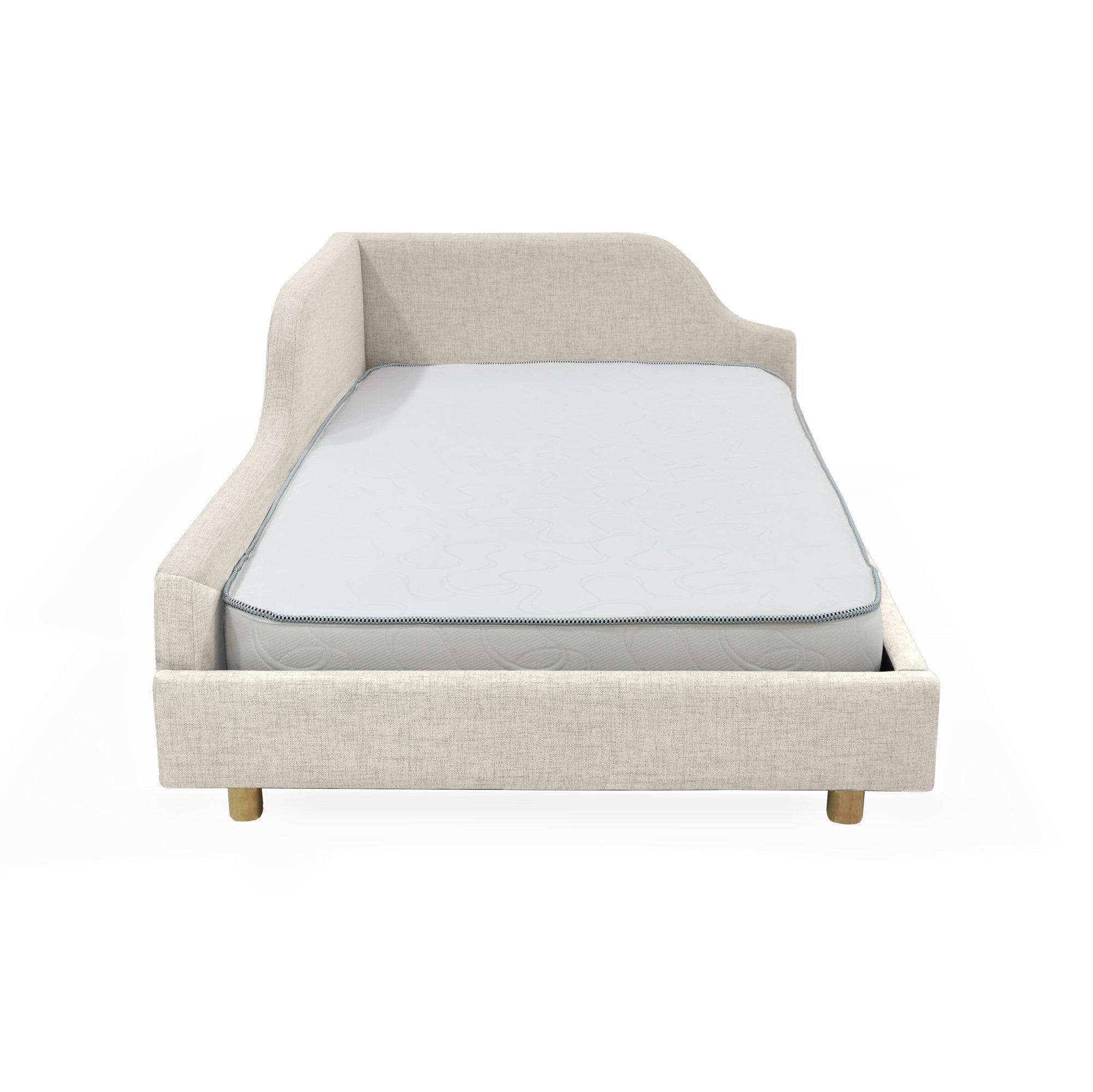 Set Cama Infantil Twist Trigo y Colchon Cincinnati Sencillo