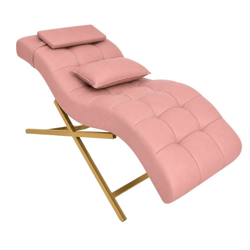 Camilla Para Lashista 160x60x70 Palo Rosa
