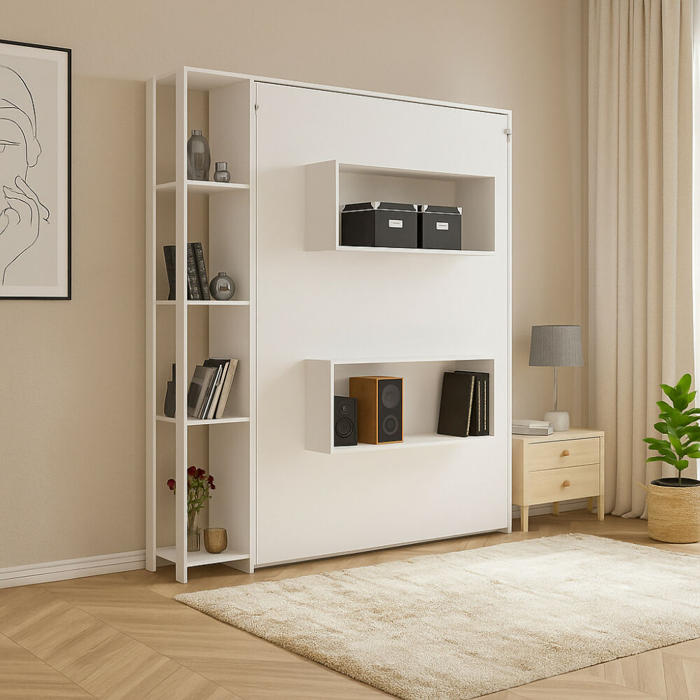 Cama Doble Abatible Siena, Blanco