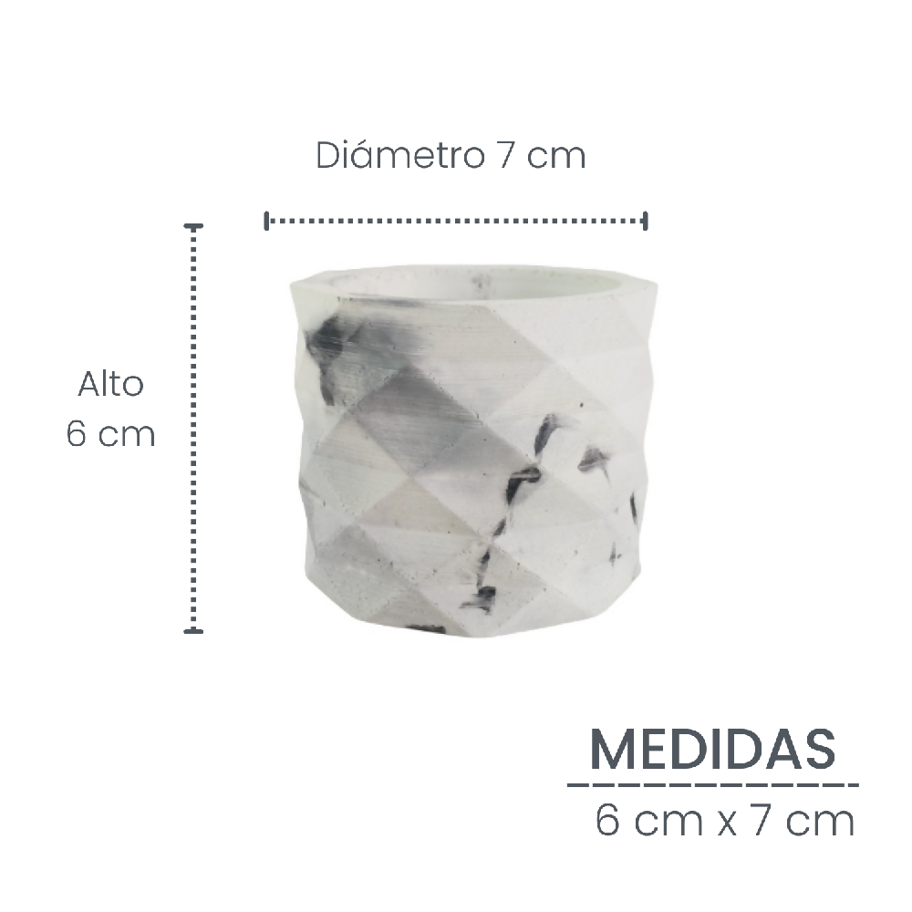 matera de mesa en cemento lira  mármol negro de concreto tienda online de materas y decoración_04