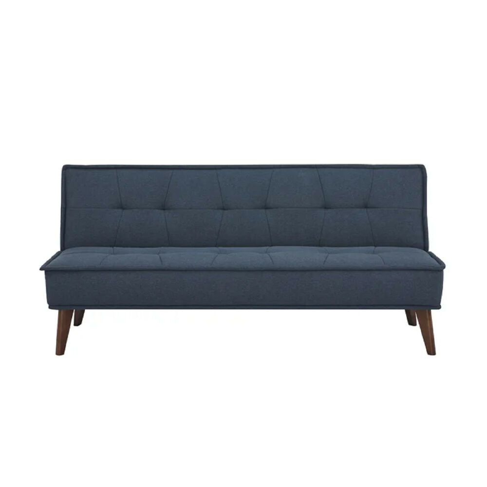 Sofa Cama Otto 3 Puestos Tela Azul