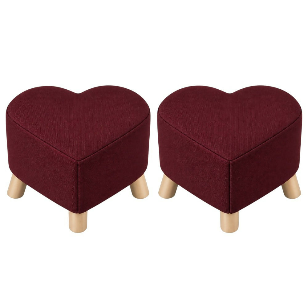 Puff Posa Pie Cora 30x30 Cardenal Setx2