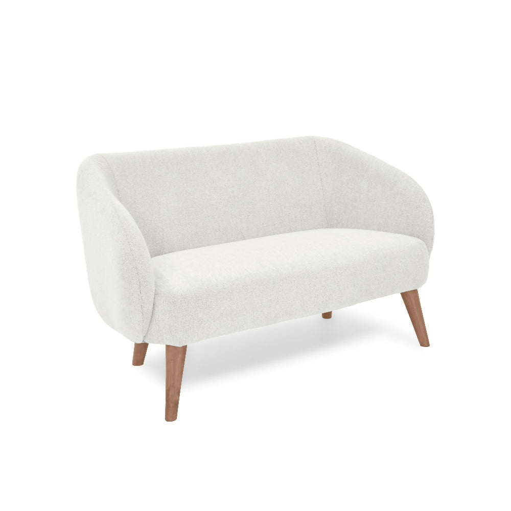 Sofa 2 Puestos Astra 130x76x77 cm Tela Crudo