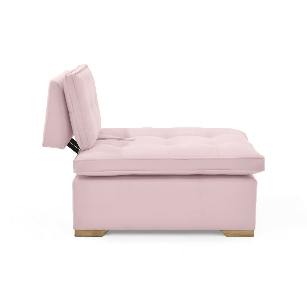 Poltrona Ventury 83x100x86 Ajustable Tela Rosa