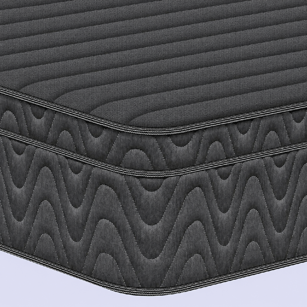 Colchón Rollpack Euro u Mohnblatt 100X190 Sencillo, Color Gris