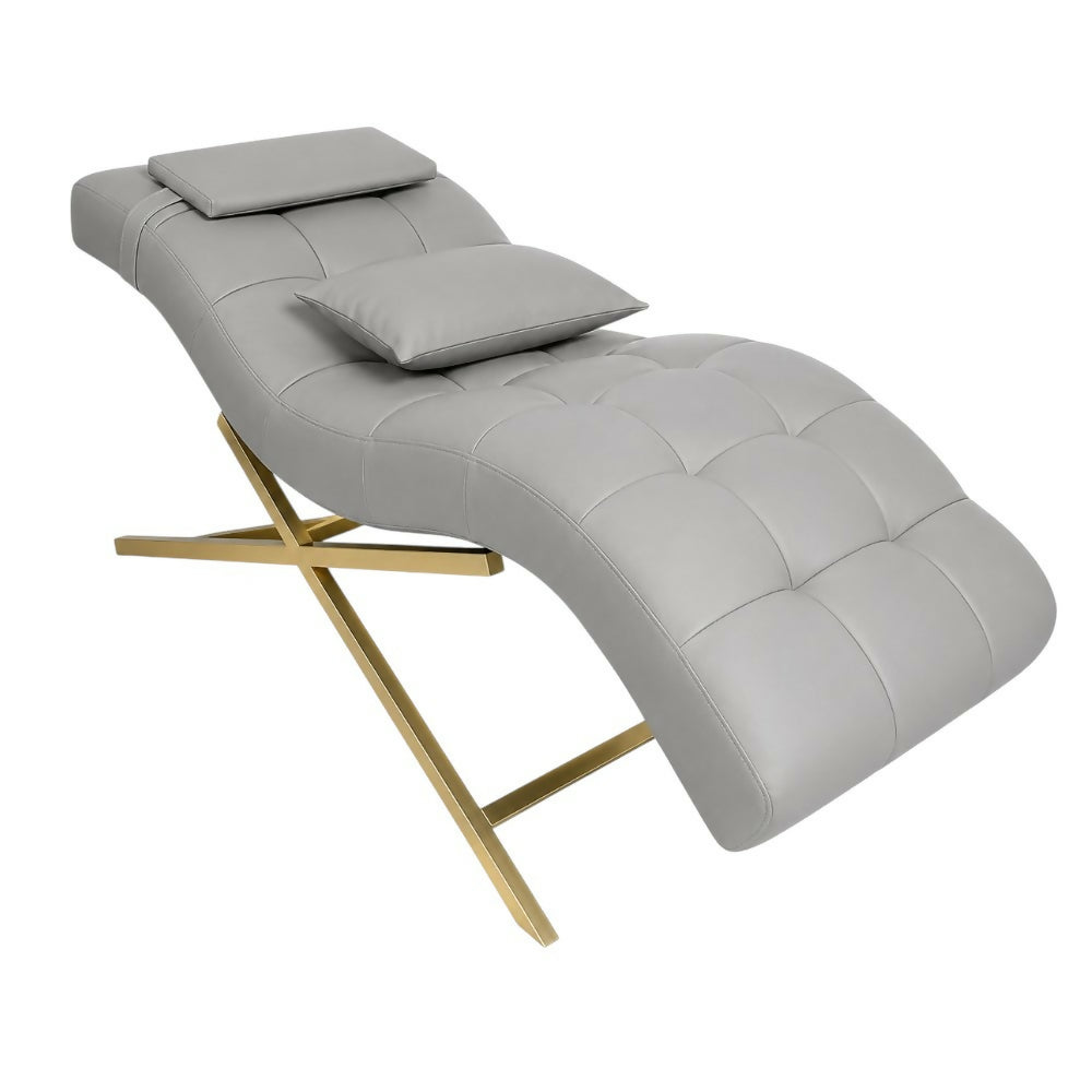 Camilla Para Lashista 160x60x70 Gris