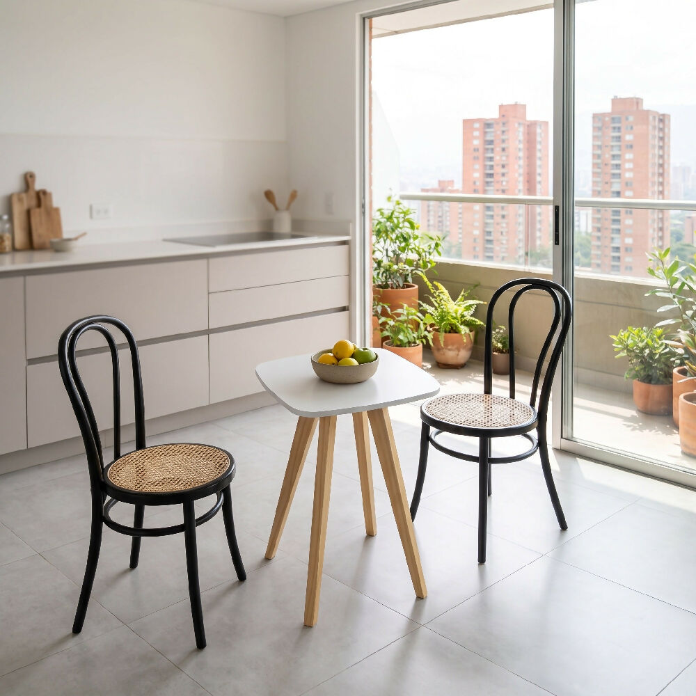 Comedor Nórdico Cuadrado 50