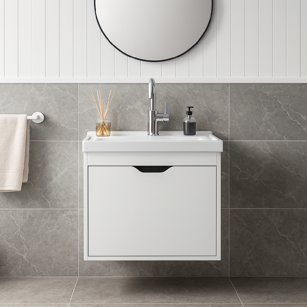 Mueble de Baño con Lavamanos Graz - Blanco