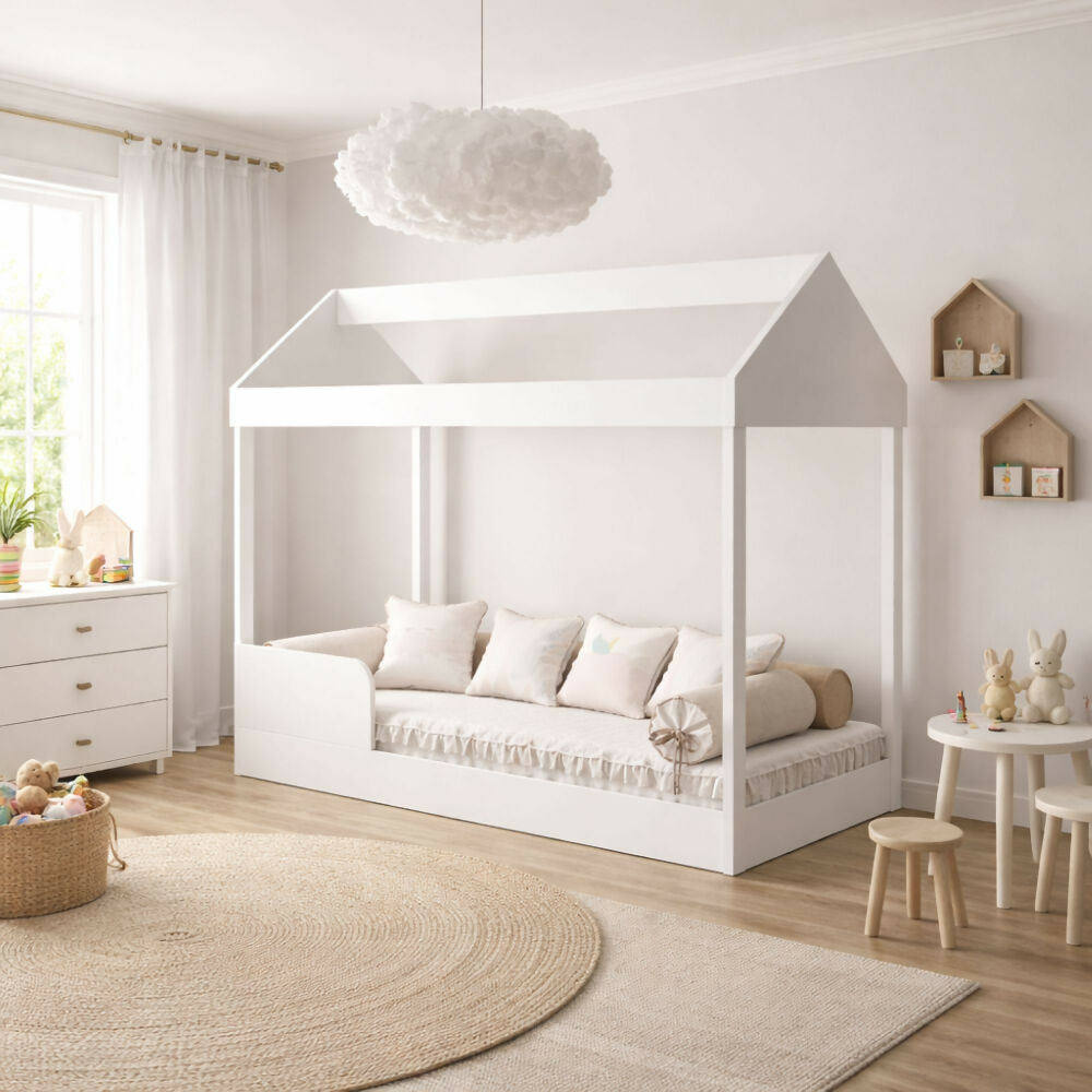 Cama Montessoriana Paulina - Blanco