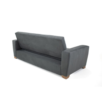 Sofa Cama Vancouver 3P Tela Gris