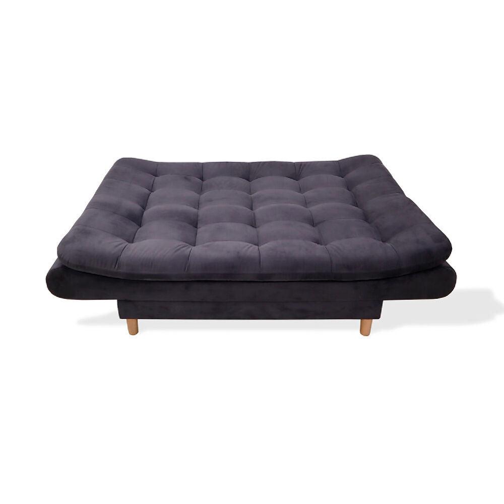 Sofá Cama Meier Gris + Cojines