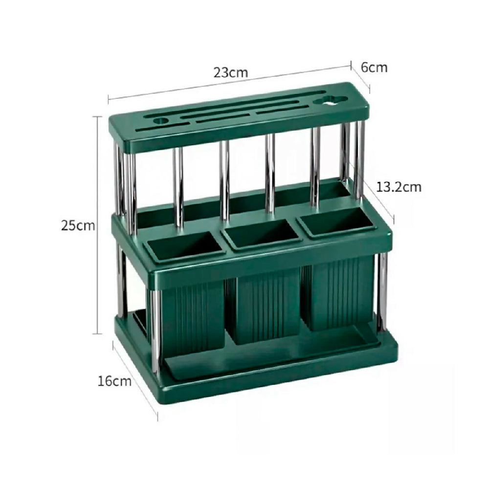 Soporte De Cuchillos y Utensilios Escurridor Cubiertos Cocina PTZ94 3