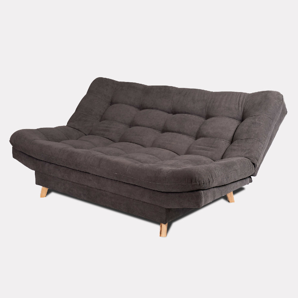 Sofá Cama Valencia Gris + Cojines