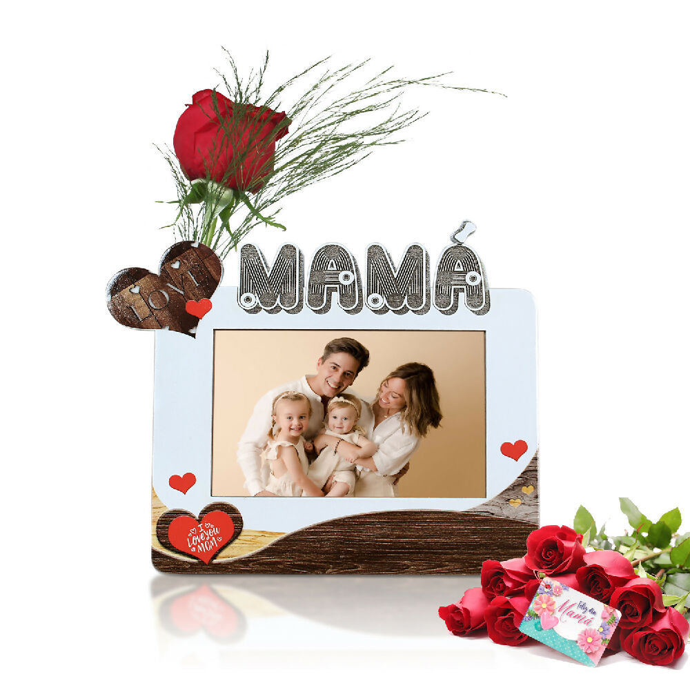 solitario love mamá decorado