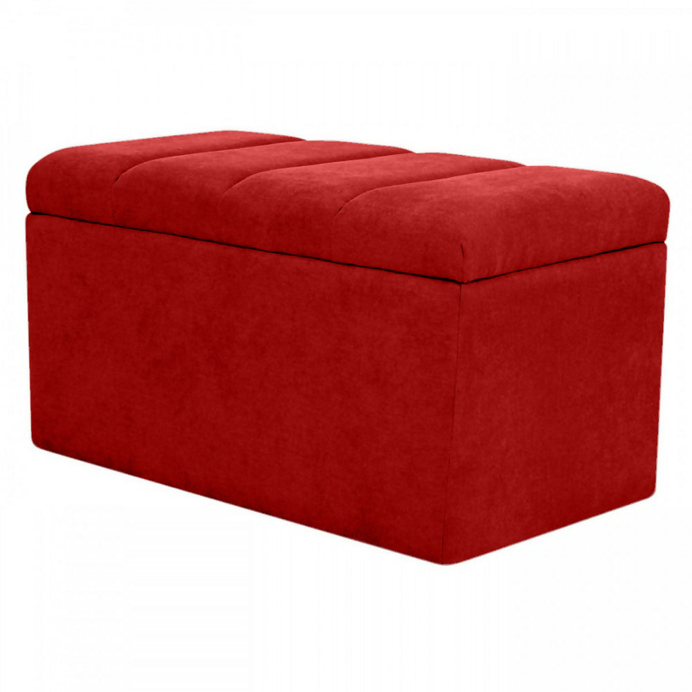 Puff Baul Paneles Rosa 2
