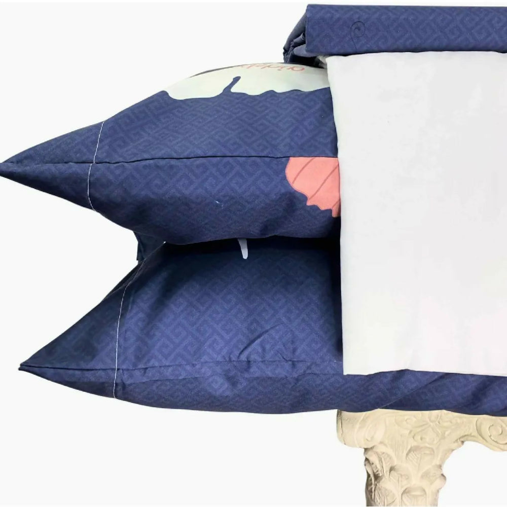 Juego de Sábanas Cama Queen 300 Hilos 100% Algodón Diseño Kioto