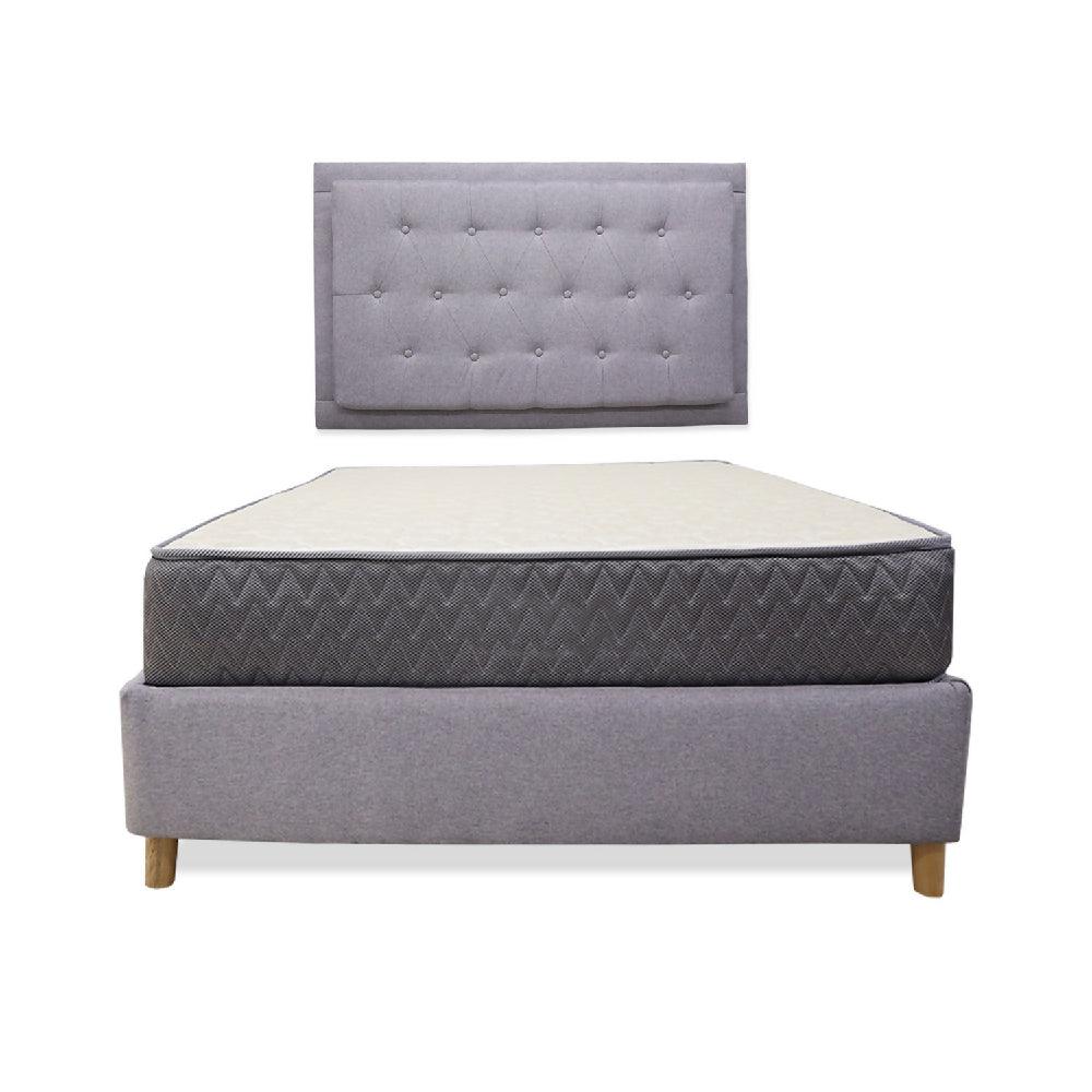 Combo base cama + colchon Tanner 100 sencillo + espaldar