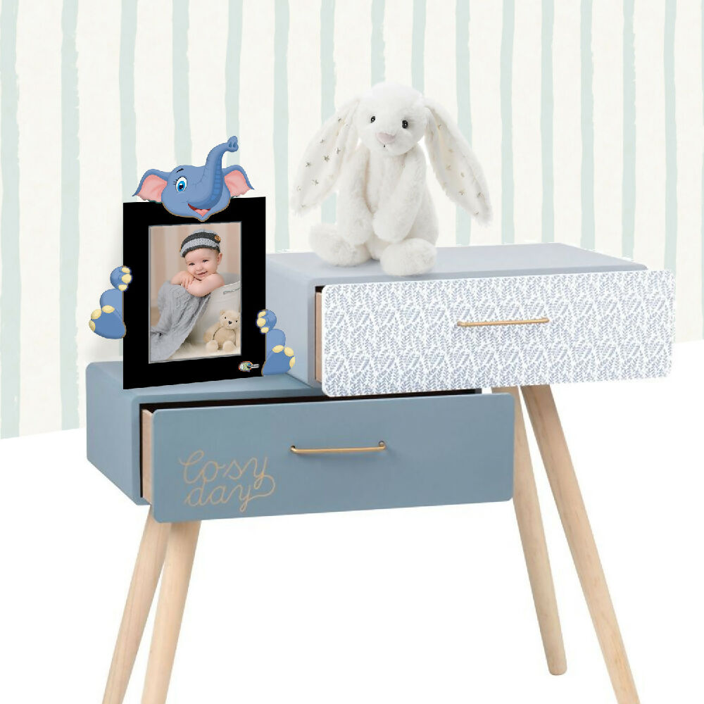 port  animls  elephant Black ambientado