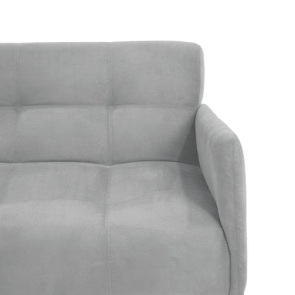 Sofa Marie Tela Poliester Plata