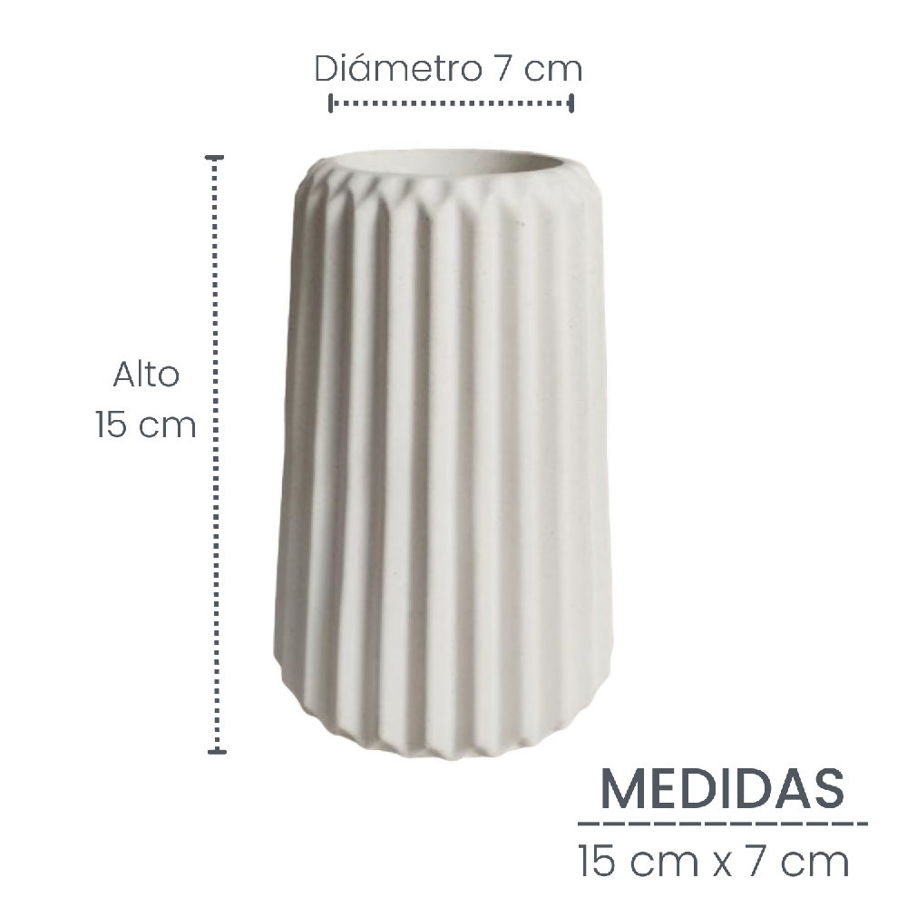 jarron florero en cemento adamaris blanco de concreto tienda online de materas y decoración _04