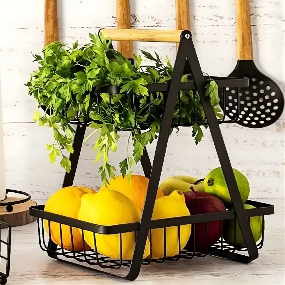 Organizador De Cocina 2 Bandejas Ahorrador De Espacio