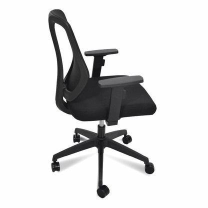 Silla de Oficina Ergonómica Leaf Negra