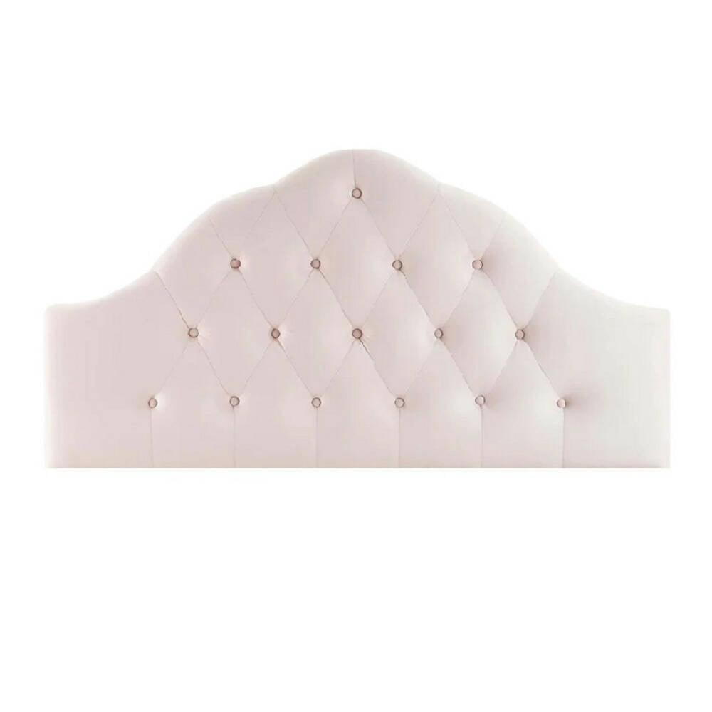 Cabecero para Base Cama Semi Doble Mónaco Rosado
