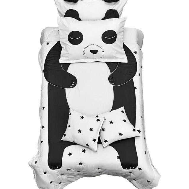 Edredon Digital Con Microtex 3D Panda King - VIRTUAL MUEBLES