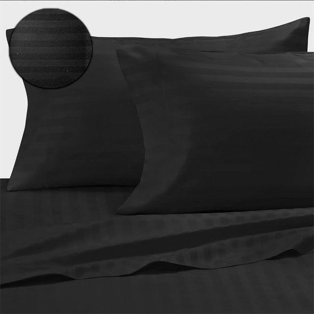Sabanas Microtex Myhs Negro Doble - VIRTUAL MUEBLES