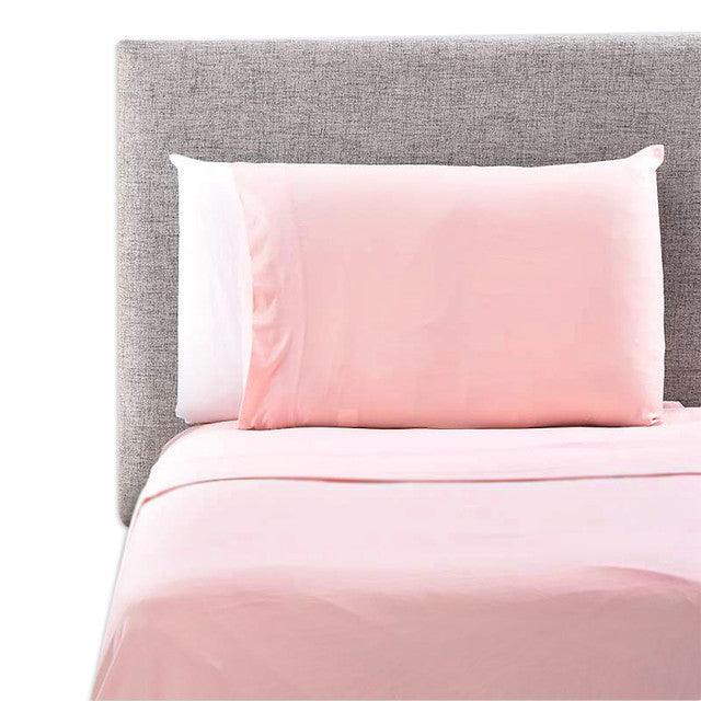 Sabanas Microtex Myhs Rosado Semidoble - VIRTUAL MUEBLES