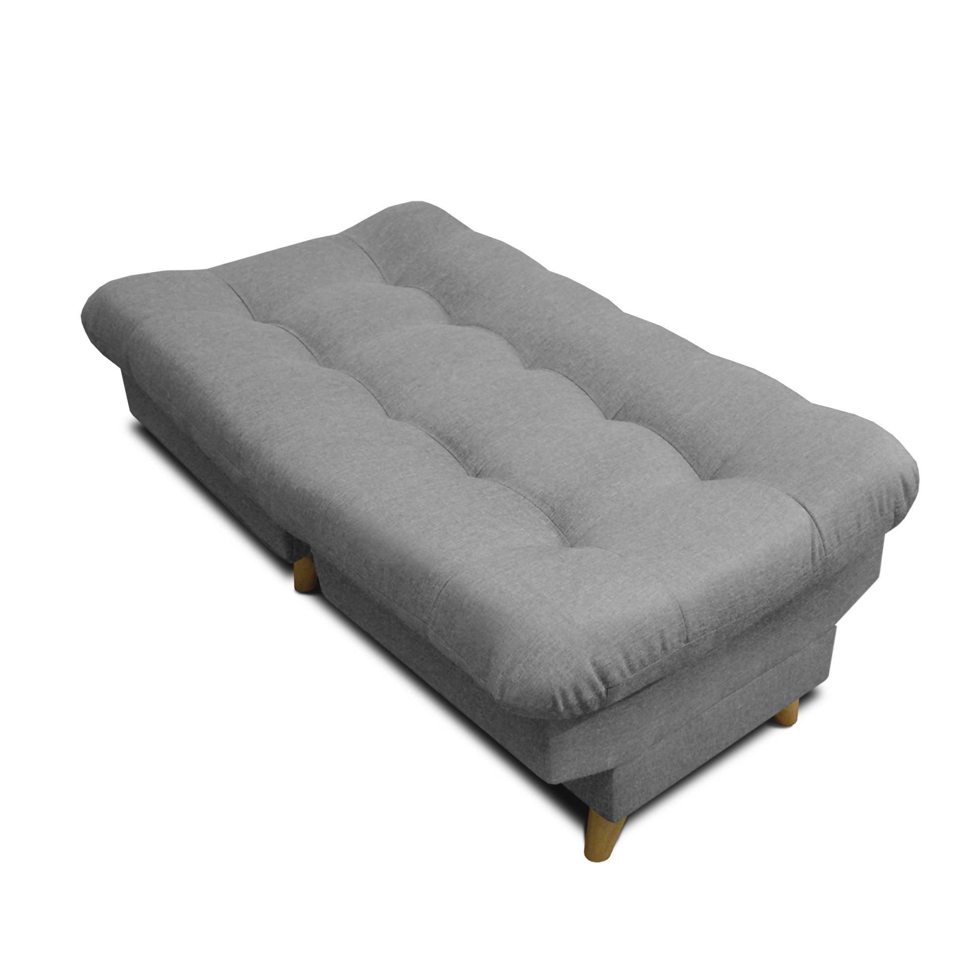 Silla Clic Clac Carvallo Lux Tela Gris - VIRTUAL MUEBLES