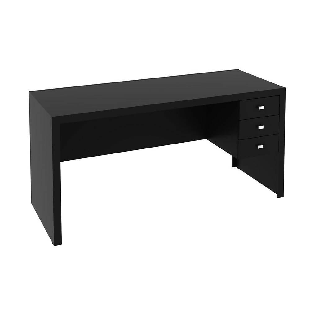 Escritorio Turín Negro - VIRTUAL MUEBLES