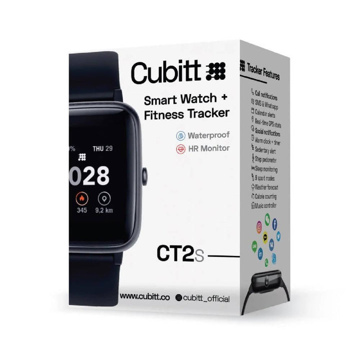 Reloj Smartwatch Bluetooth Cubitt Ct2s Negro - VIRTUAL MUEBLES