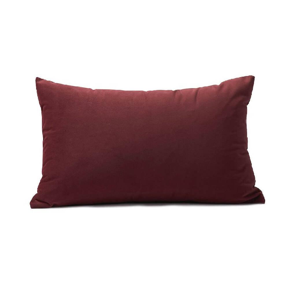 Funda para Cojin Almohada Tela 70x50 Vinotinto