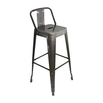 Kit x 3 Silla Titan Bar Tipo Tolix - Metal rustic