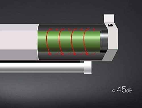 Pantalla de proyector motorizada automática de 100 pulgadas, diagonal HD 169