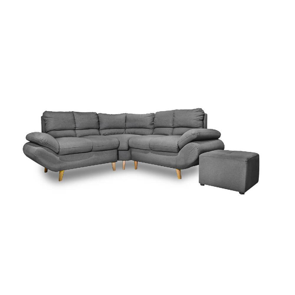 Esquinero Venecia gris - VIRTUAL MUEBLES