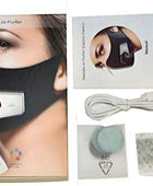 Máscara facial de aire eléctrica inteligente personal, máscara purificadora de - VIRTUAL MUEBLES
