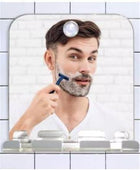 Espejo de afeitar de baño sin niebla de 5.4 x 5.1 pulgadas con soporte - VIRTUAL MUEBLES