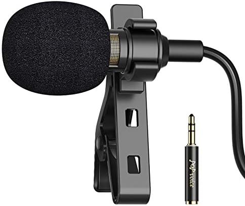 Micrófono de solapa de una sola cabeza Voz, 16 pies, micrófono condensador