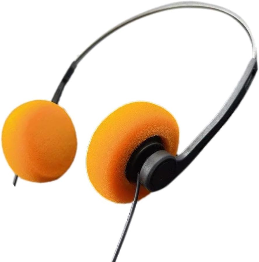 Auriculares retro en la oreja, auriculares estéreo con cable, auricula -  VIRTUAL MUEBLES