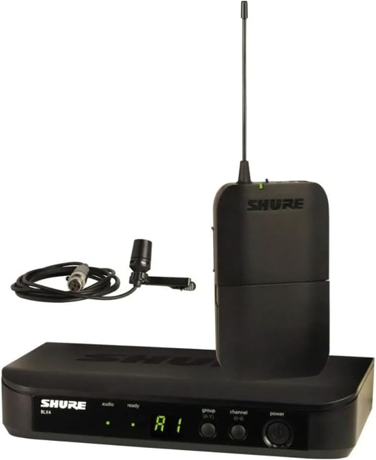 Sistema de micrófono inalámbrico BLX14CVL con micrófono Lavalier CVL