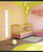 Niwo ART Tabla de crecimiento de bebé, decoración de pared para niños, - VIRTUAL MUEBLES
