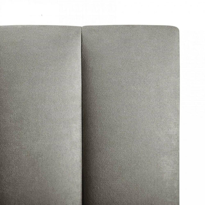 Cabecero Paneles Cama Semi Doble Gris - VIRTUAL MUEBLES