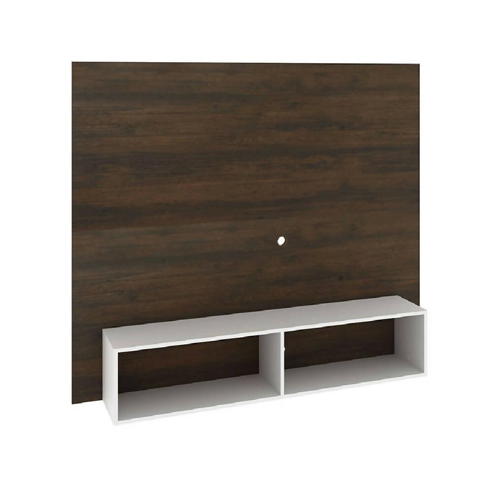 Panel Para Tv Esperanza Rústico/Blanco - VIRTUAL MUEBLES