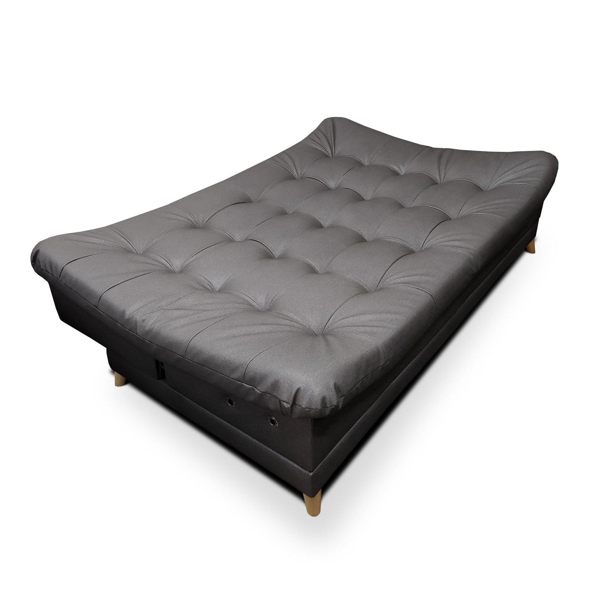 Sofacama Dolce 3 posiciones Antirasguño Gris - VIRTUAL MUEBLES