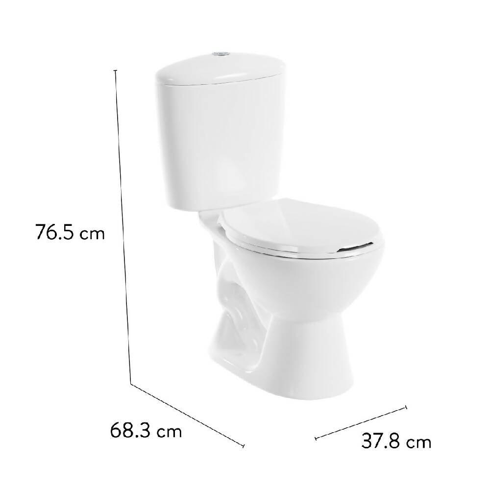 Sanitario Corona Manantial Pro Redondo Blanco - VIRTUAL MUEBLES