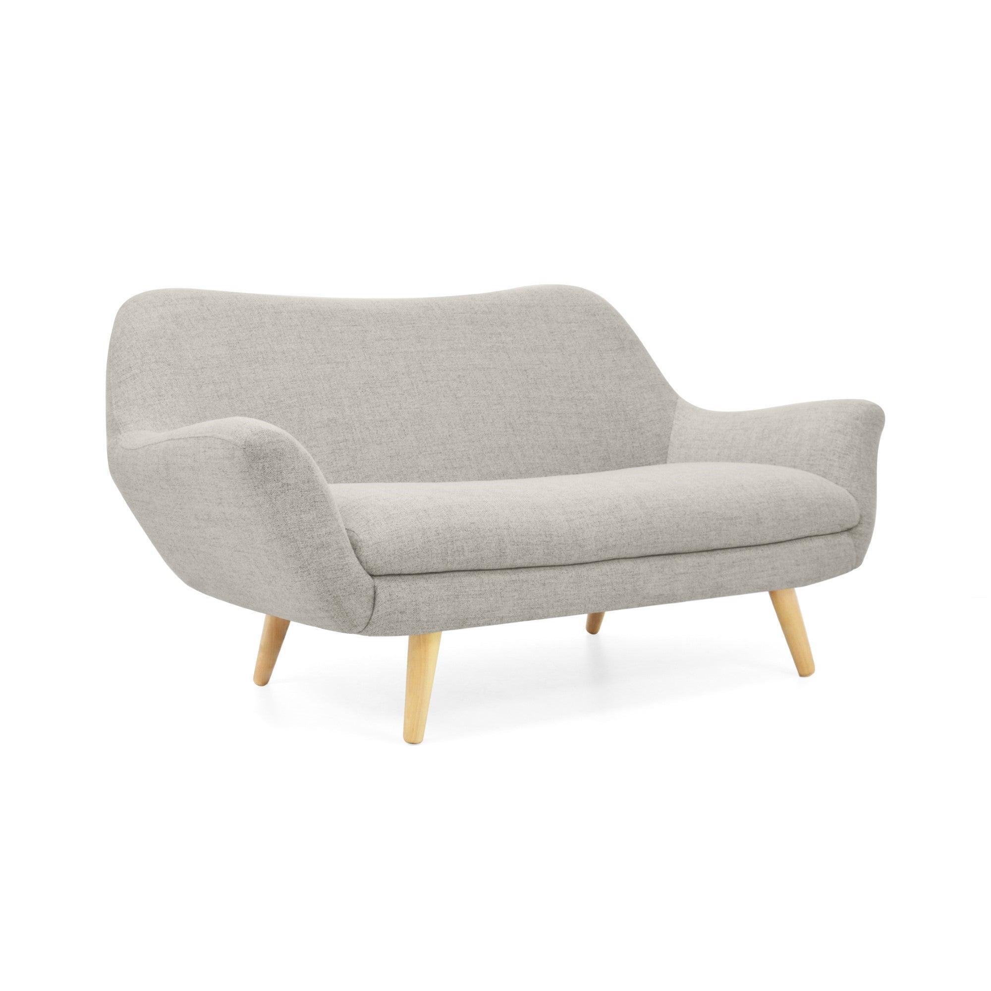 Sofa Cannes Tela Poliester Taupe - VIRTUAL MUEBLES