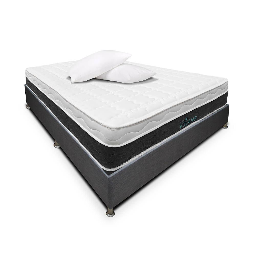 Colchón Con Base Dreamon Volans Doble Intermedio - VIRTUAL MUEBLES